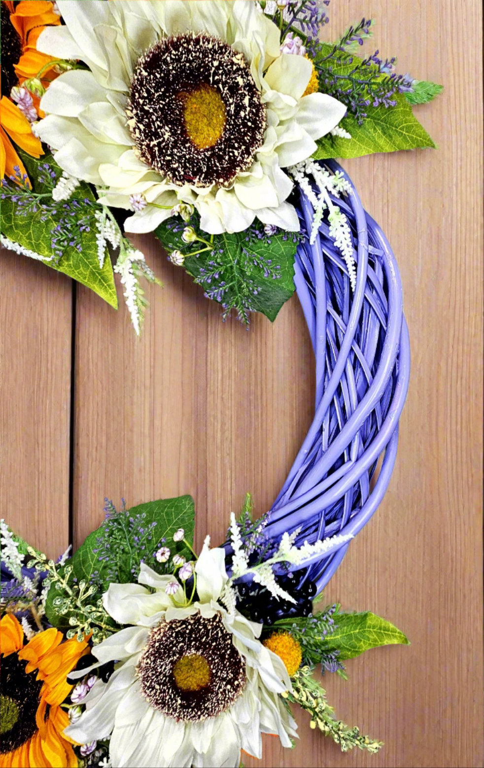 Sunny Lilac Spiral