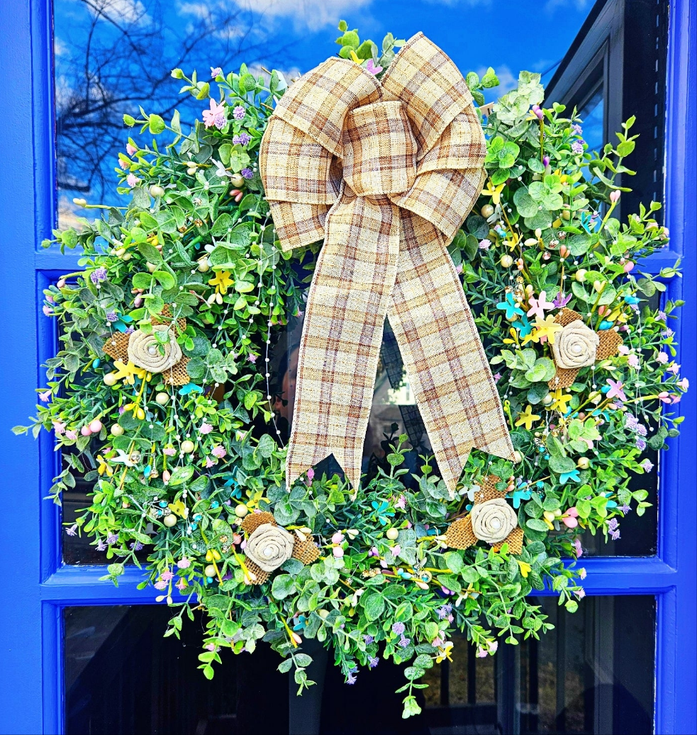 Burlap Eucalyptus Garden