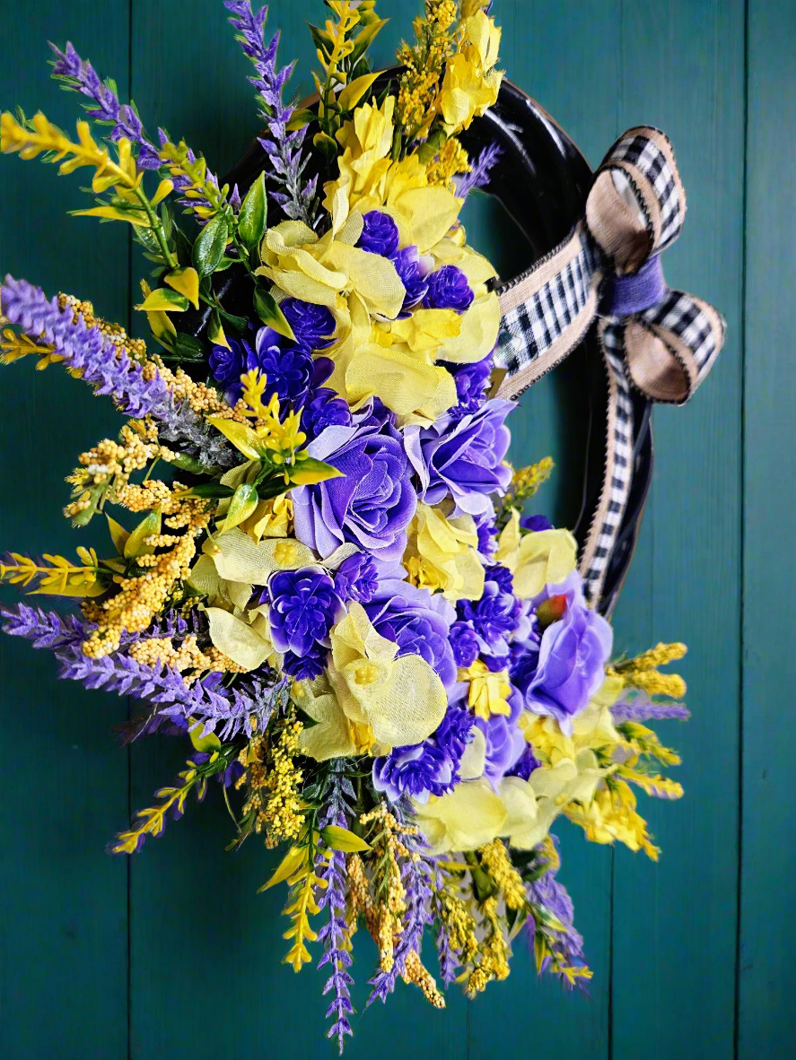 Bright Blossom Wreath