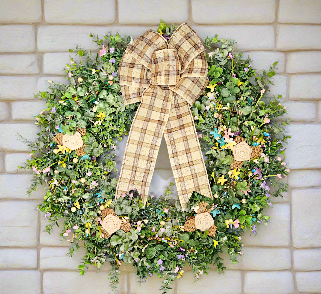 Burlap Eucalyptus Garden