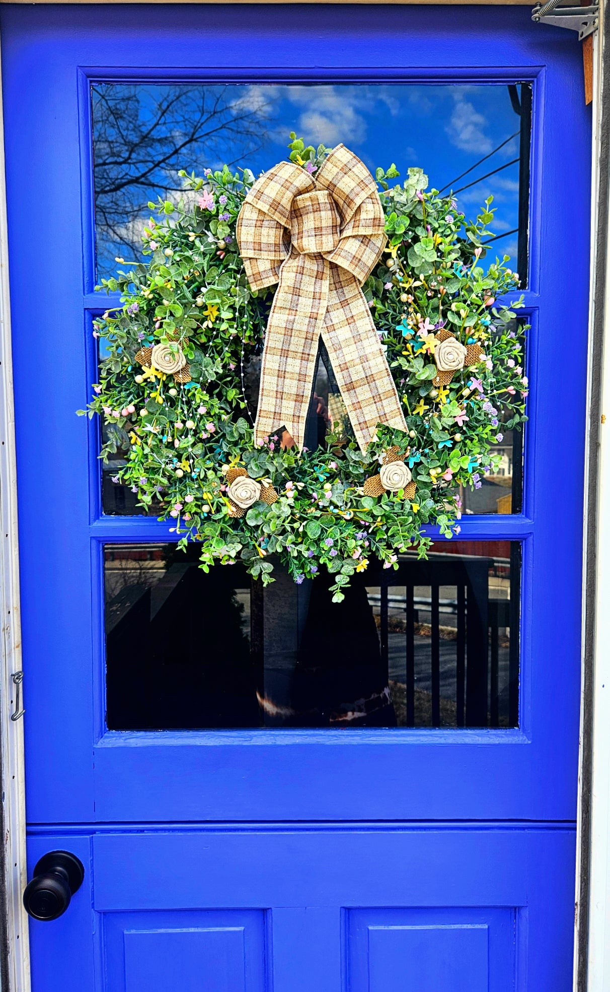 Burlap Eucalyptus Garden