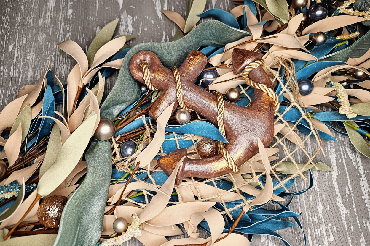 Seagrass Beach Ocean Summer Garland