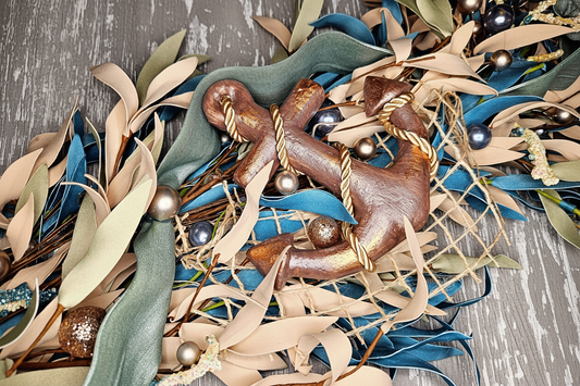 Seagrass Beach Ocean Summer Garland