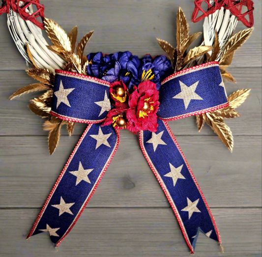 Tri-Star Spangled (white)