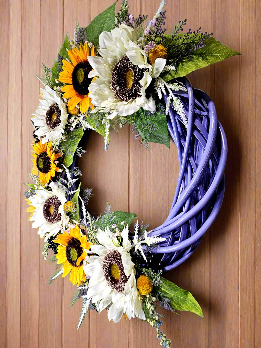 Sunny Lilac Spiral