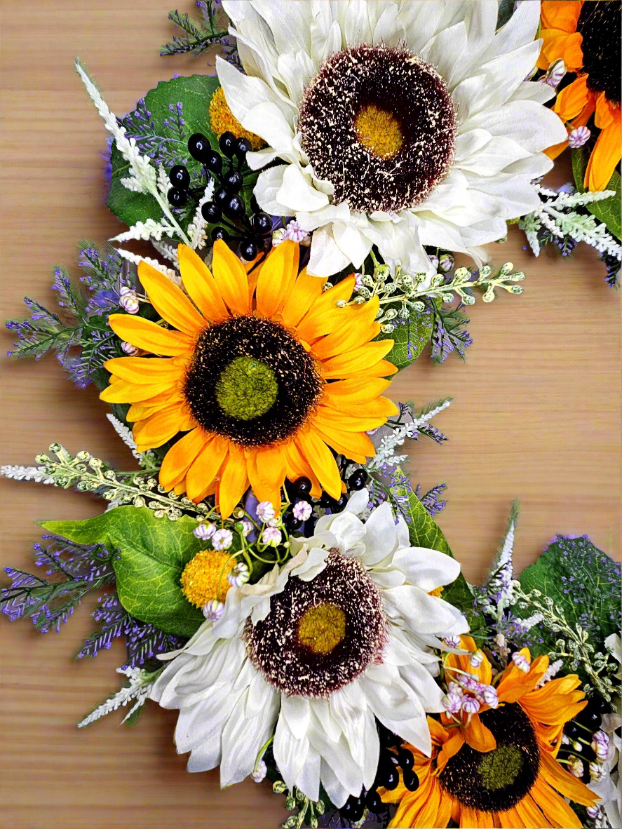 Sunny Lilac Spiral