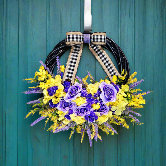 Bright Blossom Wreath