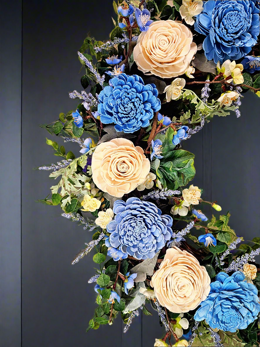 Paper Flower Plaid